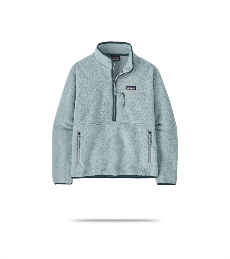 Women's Retro Pile Marsupial Fleece Jacket