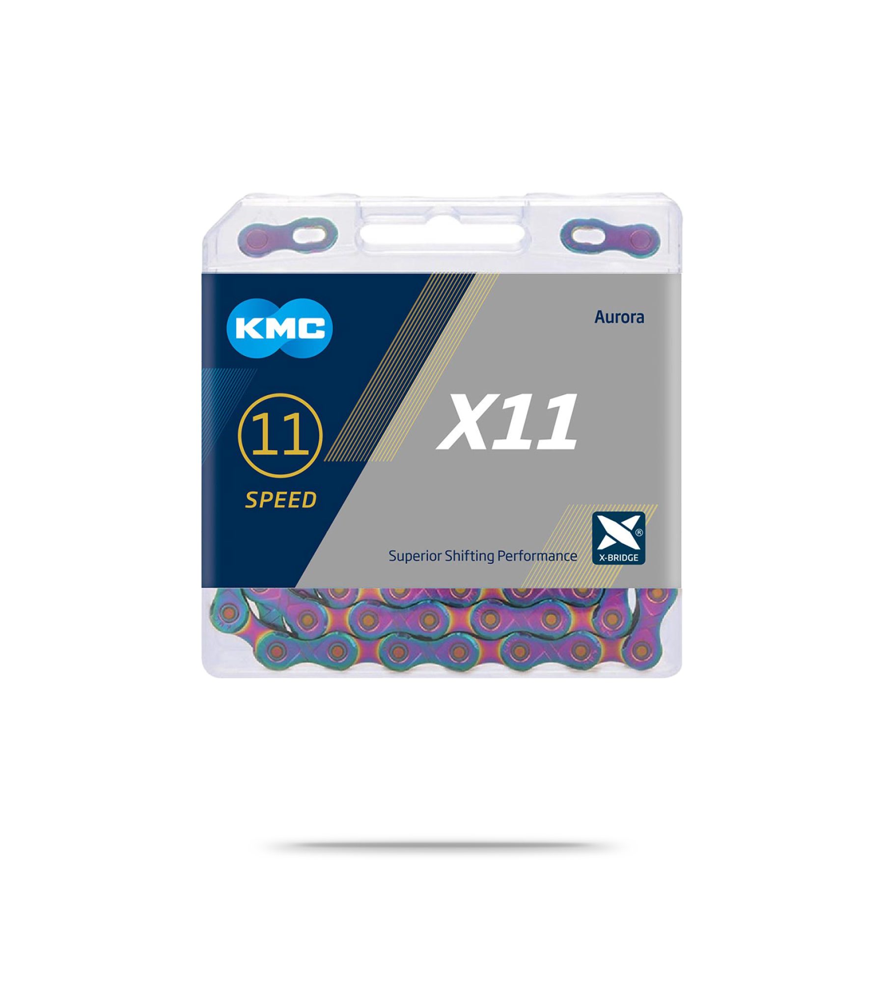 X11 Aurora Blue Bicycle Chain
