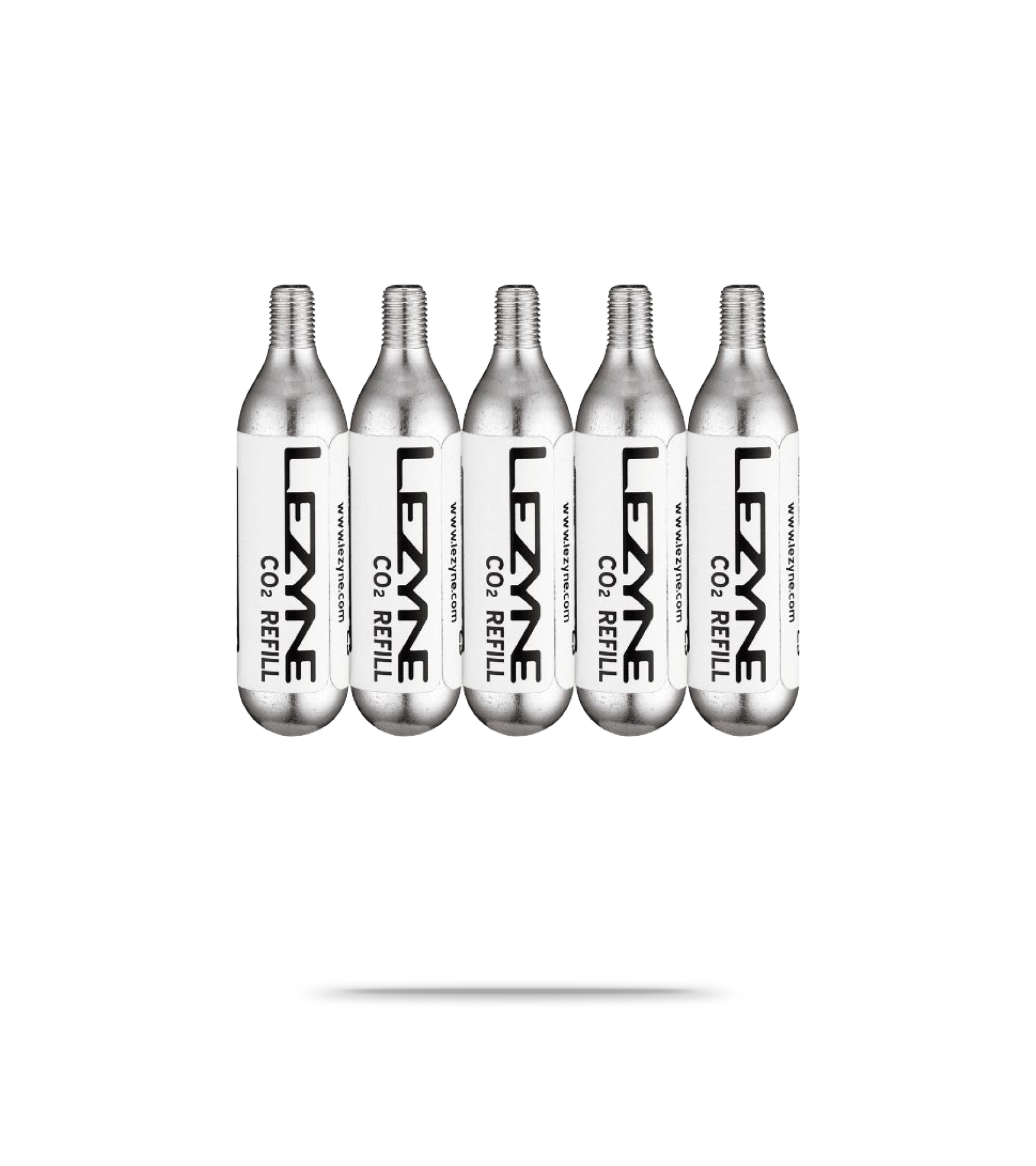 Threaded 16g Co2 Cartridges - 5 Pack