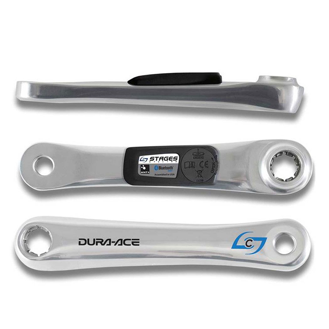 Stages Cycling Dura Ace 7710 Track Power Meter Crank Arm Left arm