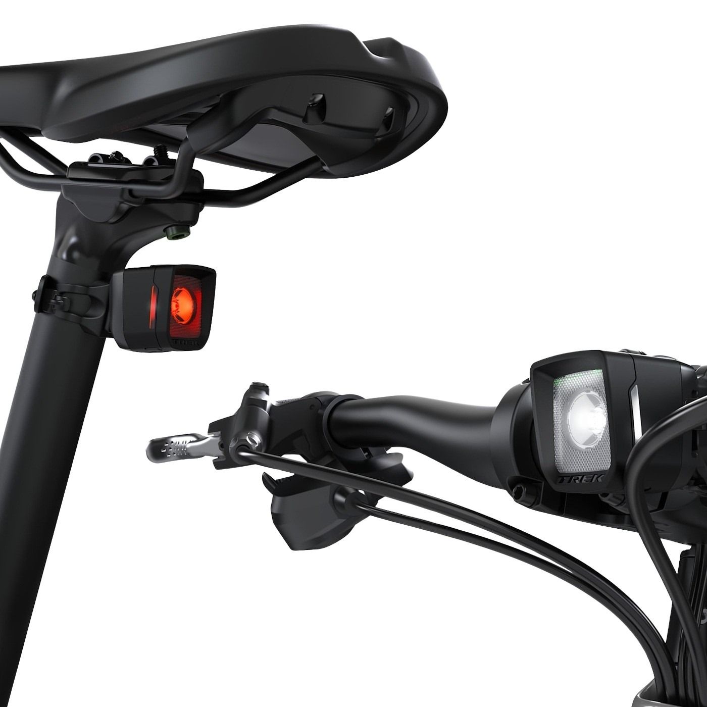 Ion 100 R/Flare R City Bike Light Set