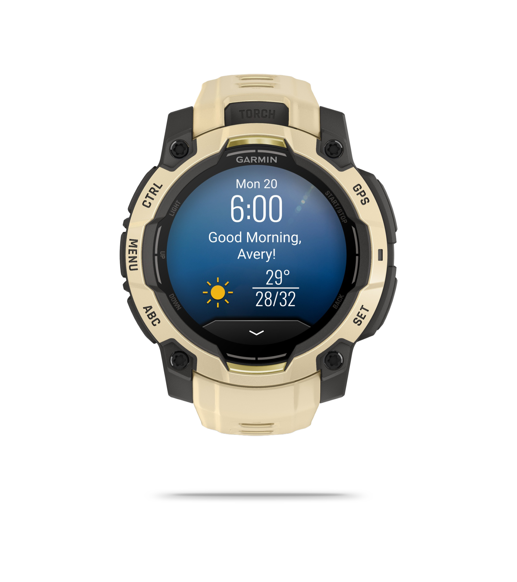 Instinct 3 AMOLED GPS Sports Watch - Limited Edition Alpine Rush