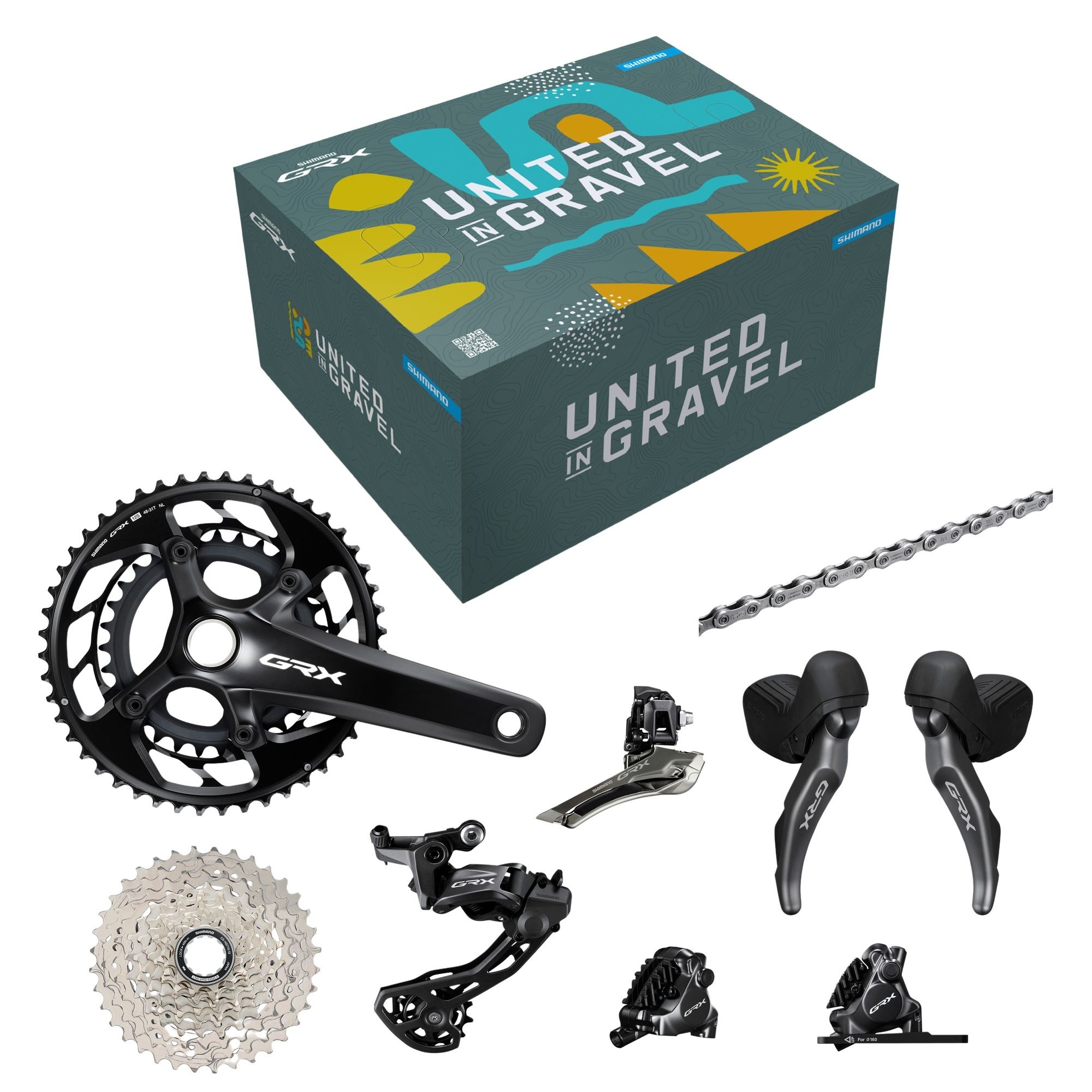 Shimano GRX 820 Double Groupset | Sigma Sports