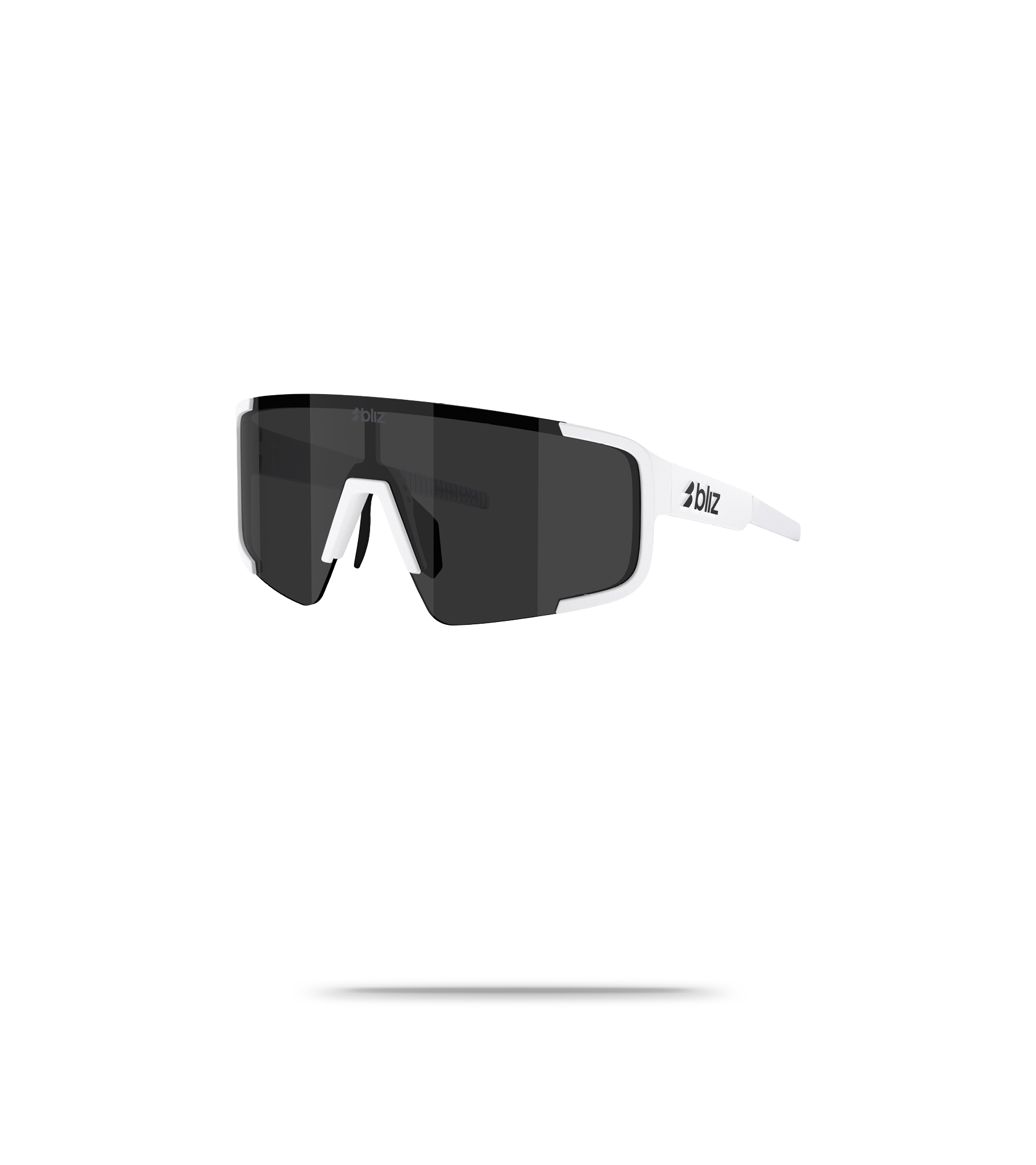 Matte White - Smoke Lens