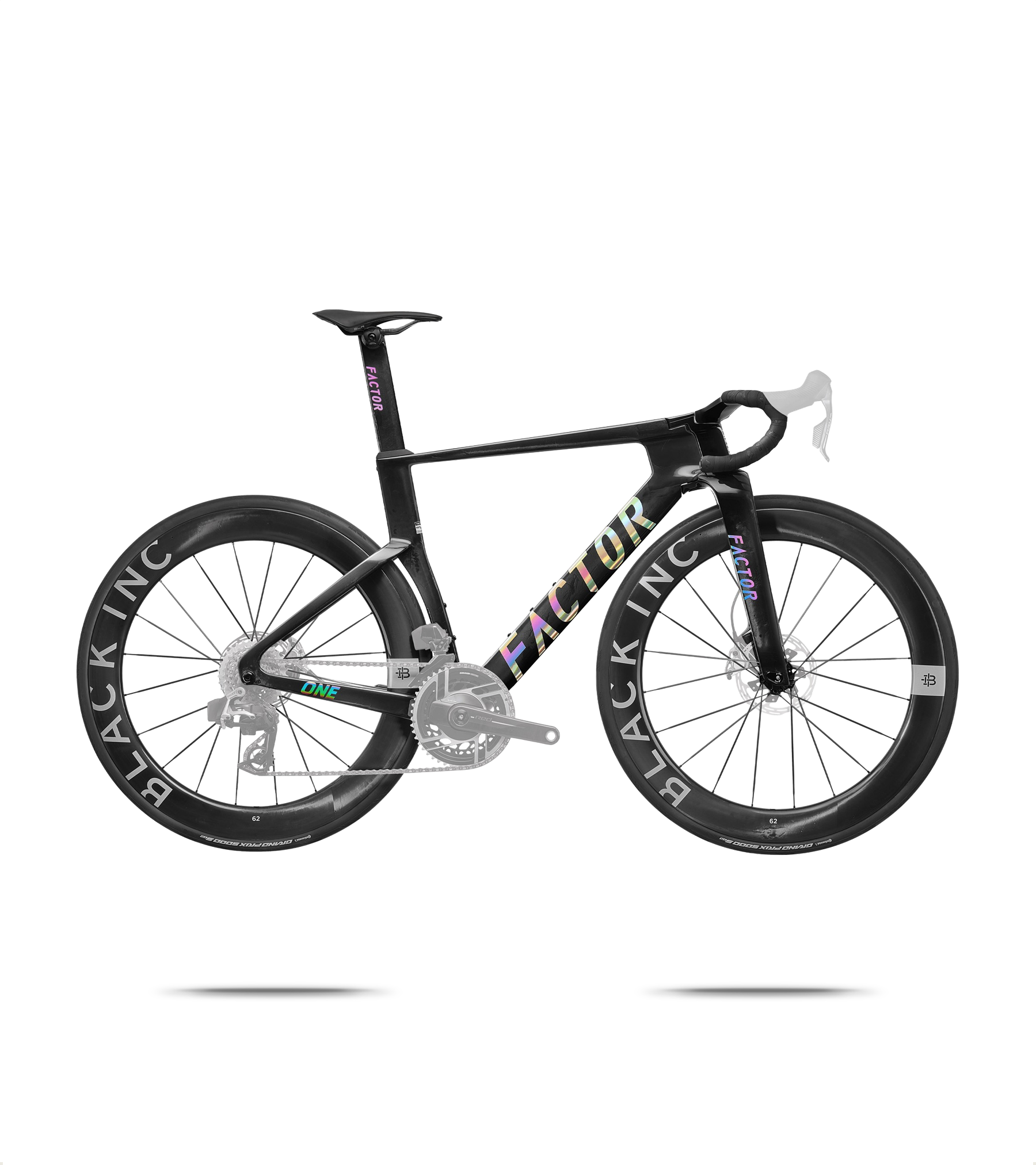 ONE Frameset & Black Inc Wheelset
