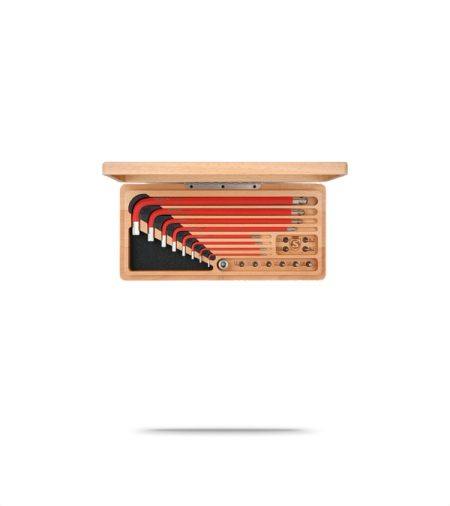 HX1 Home & Travel Tool Drive Kit In Wood Box