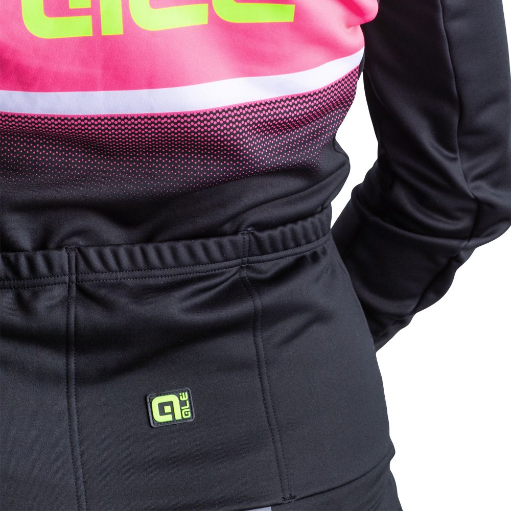 Solid Blend Winter Womens Long Sleeve Jersey