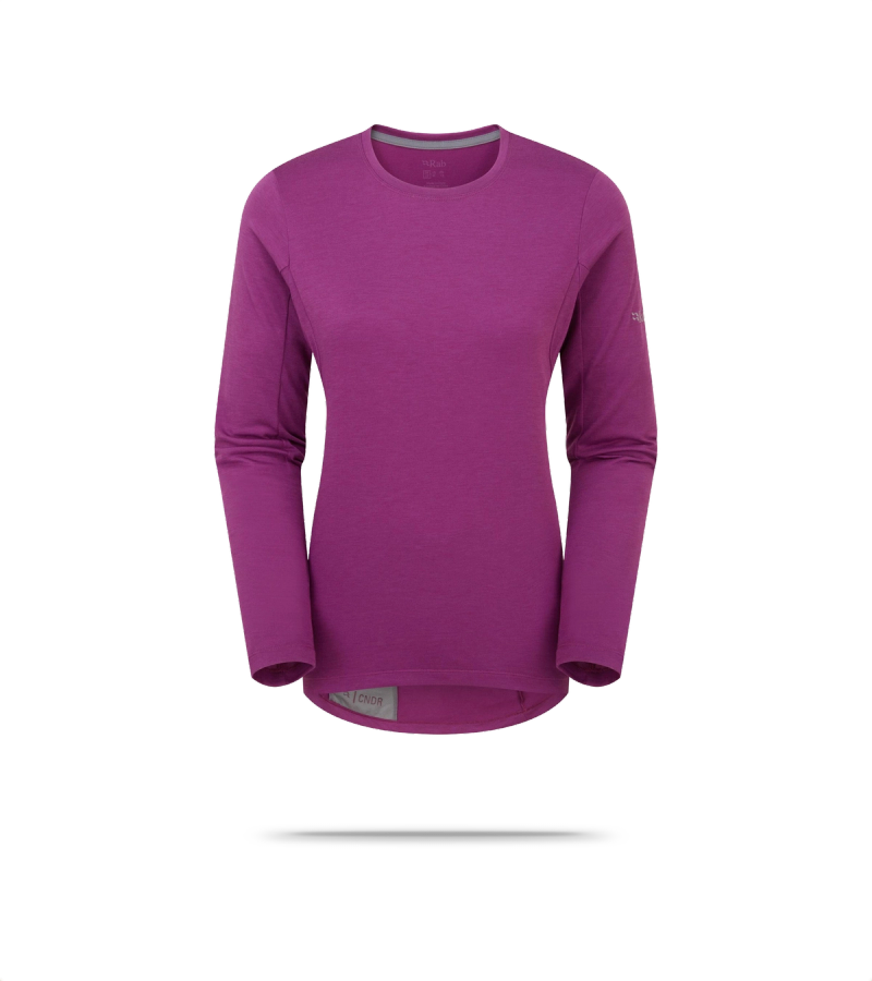 Women's Cinder Crimp Long Sleeve T-Shirt