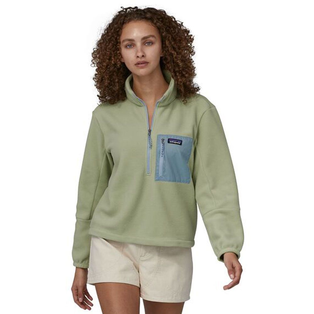 Microdini Womens 1/2 Zip Pullover