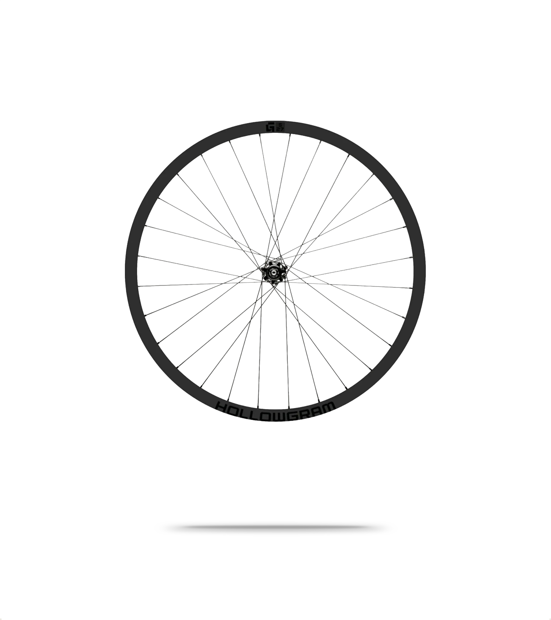 HollowGram G-S 27 Front Gravel Carbon Wheel