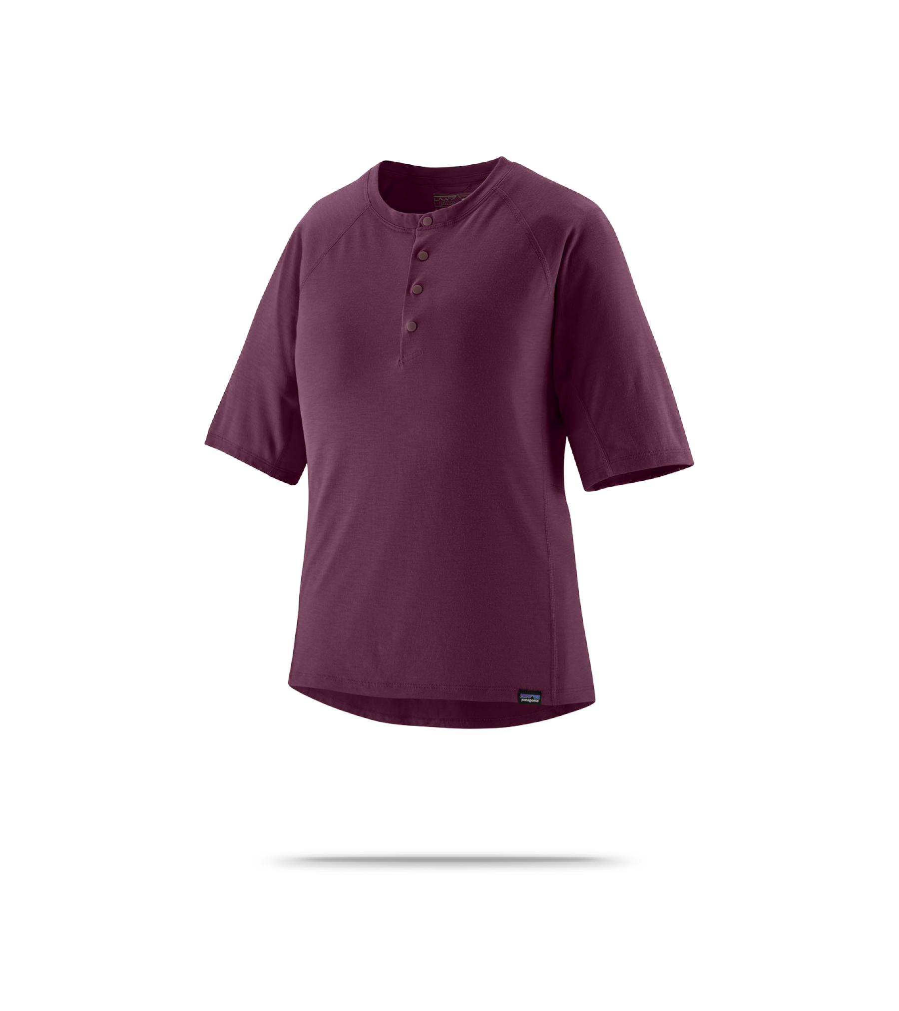 Cap Cool Trail Bike Henley Womens T-Shirt