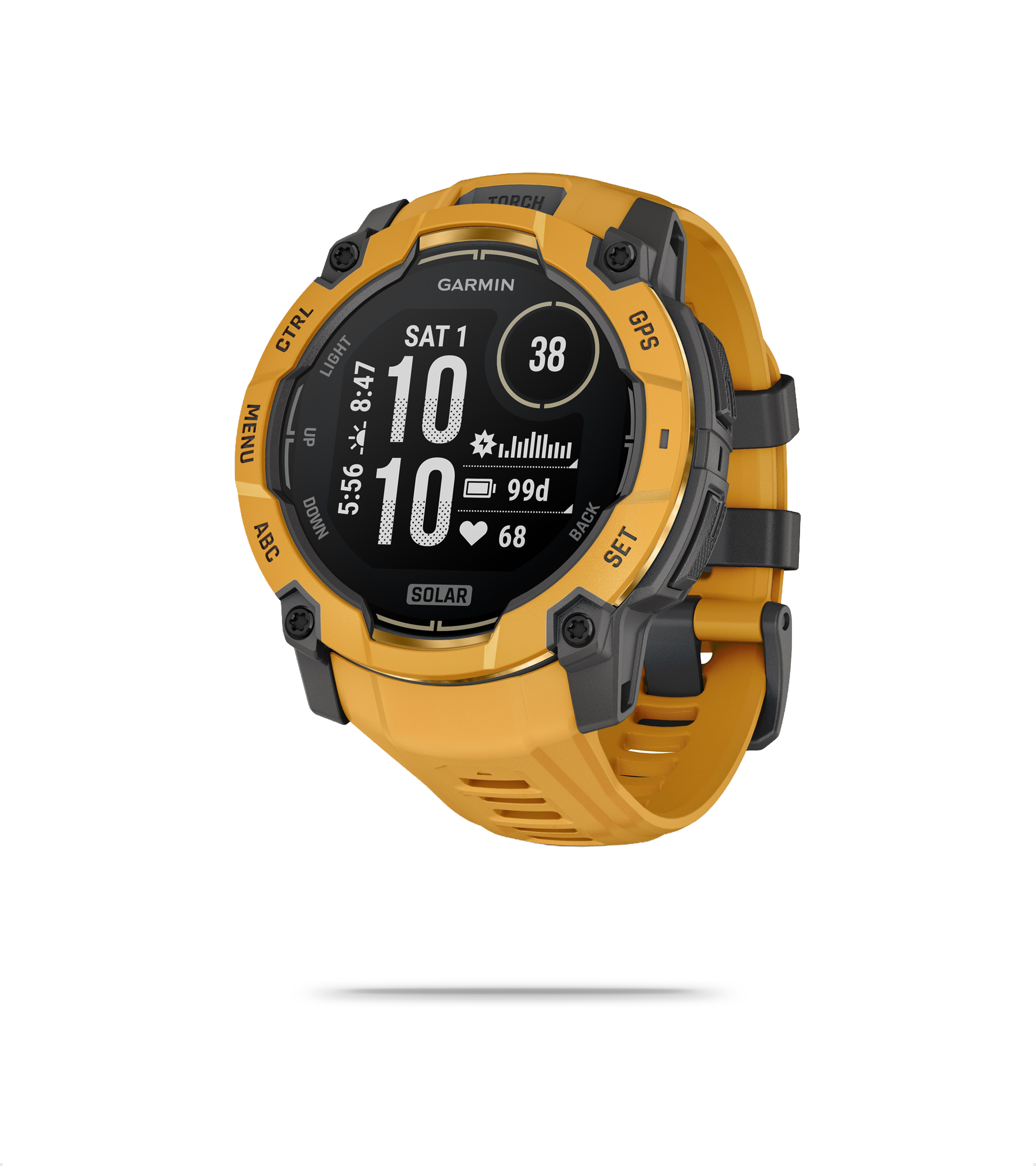 Instinct 3 Solar GPS Watch - Limited Edition Alpine Rush