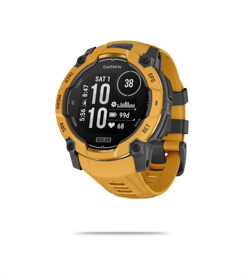 Instinct 3 Solar GPS Watch - Limited Edition Alpine Rush
