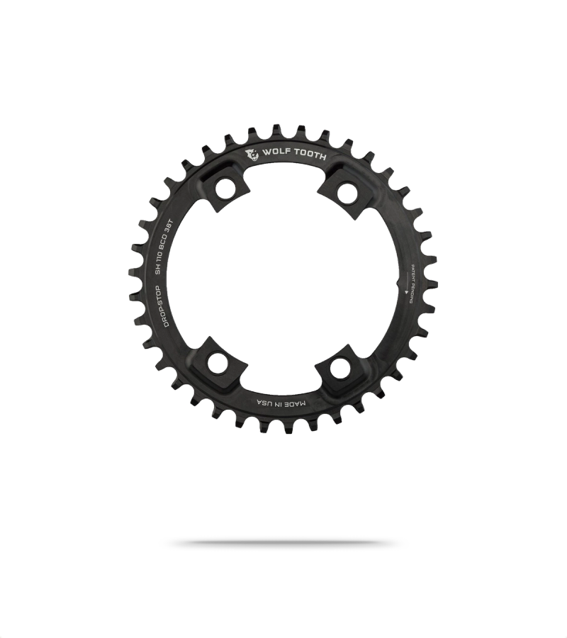 110 BCD Asymmetric 4 Bolt Chainring - Shimano