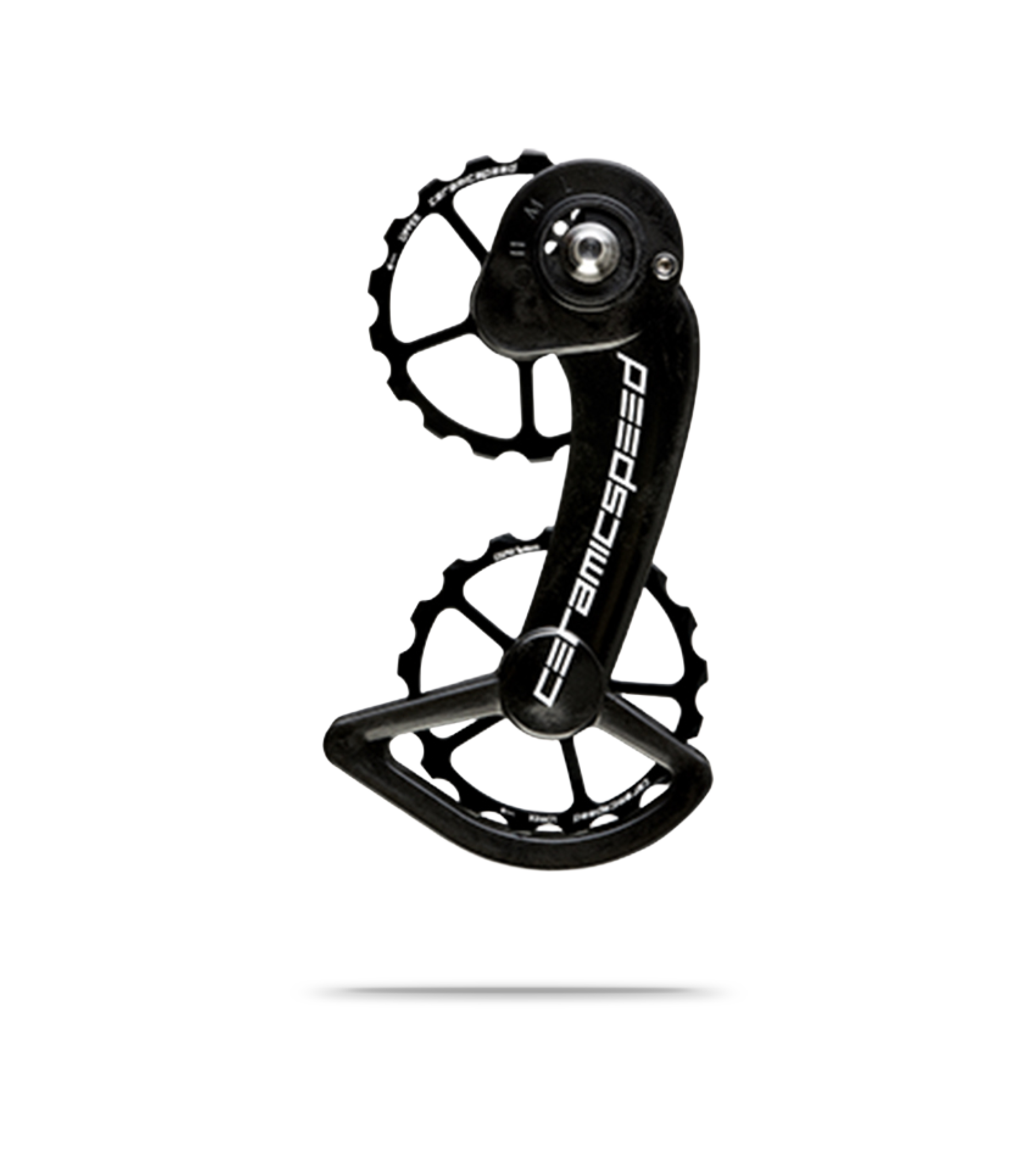 Coated Over Sized Pulley Wheel System for SRAM