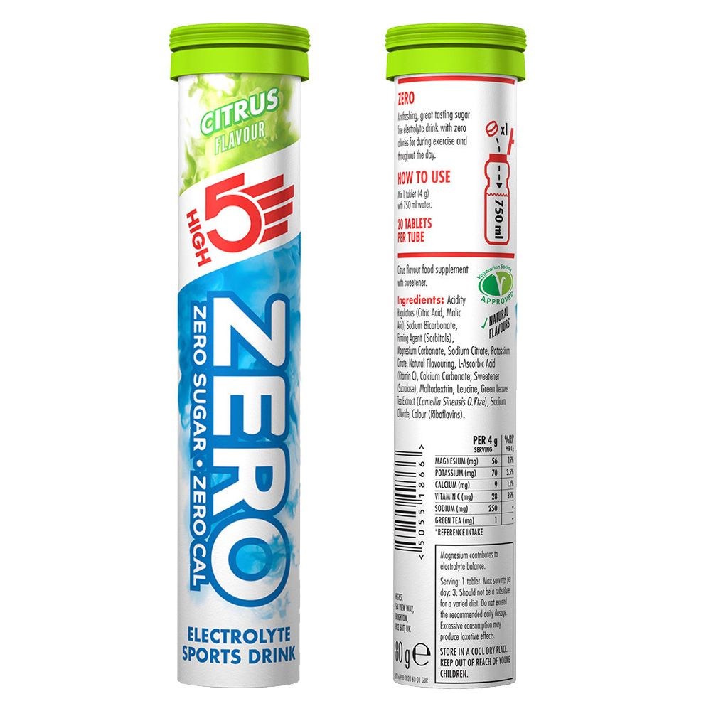 Zero Electrolyte Tablets - Tube of 20
