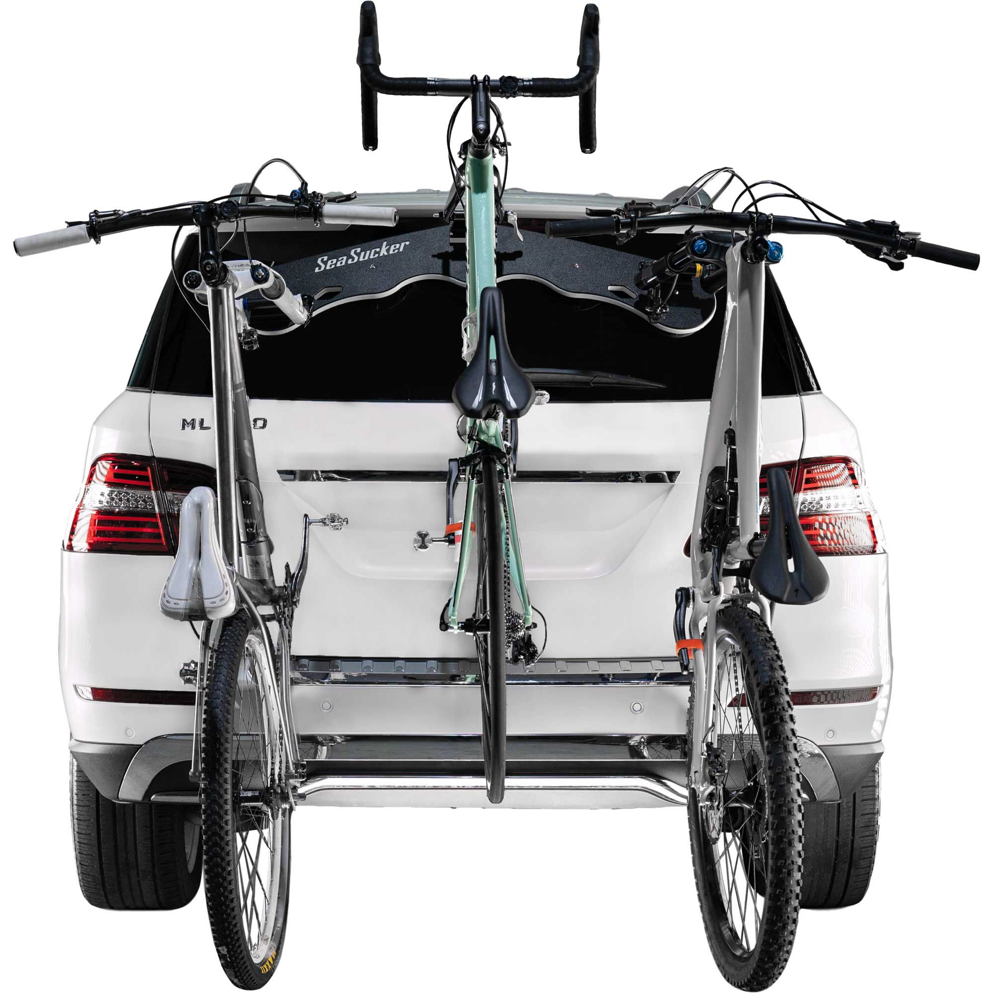 Bomber 3-Bike Fork-Mount Rack with 3 Rear Wheel Straps
