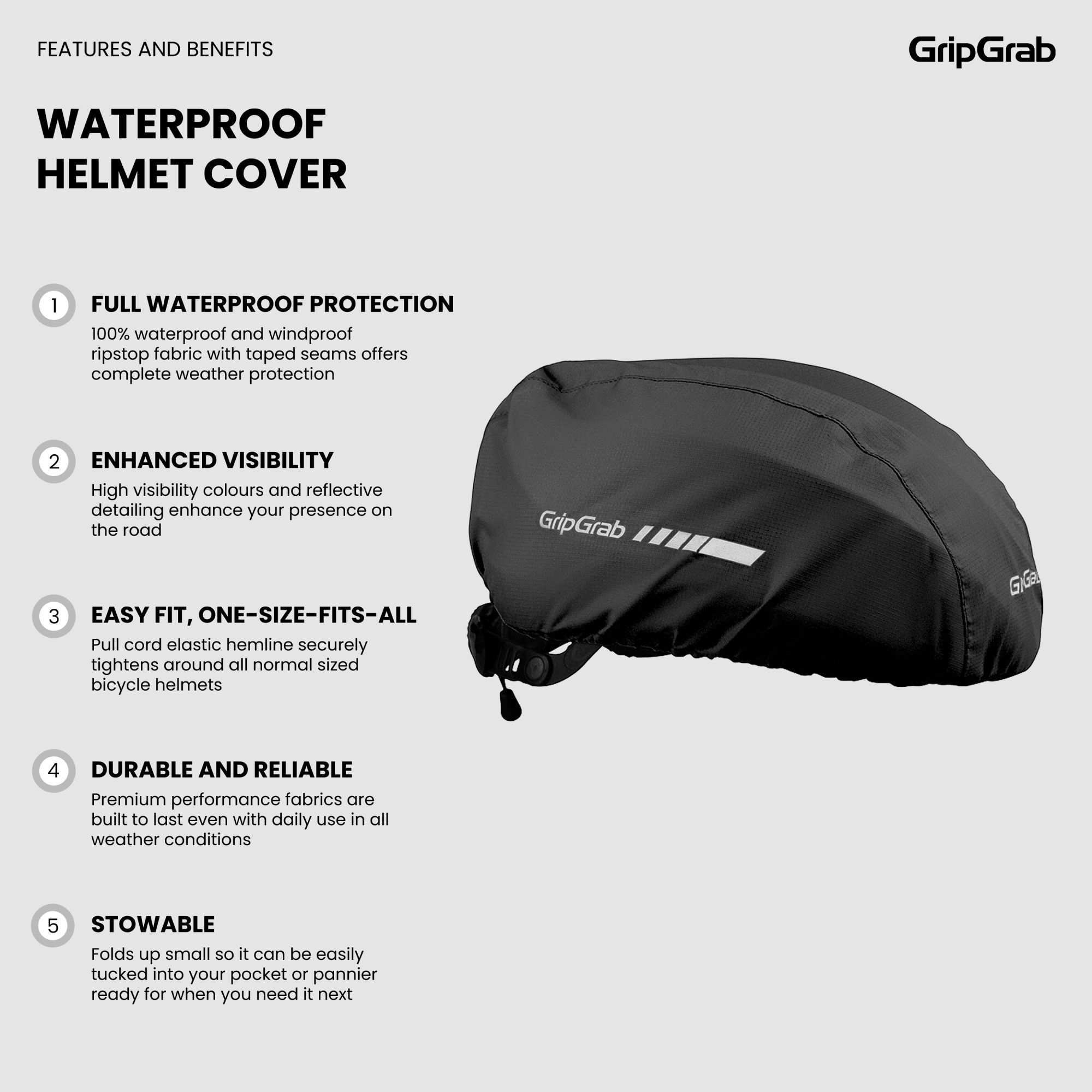 Waterproof Cycling Helmet Cover