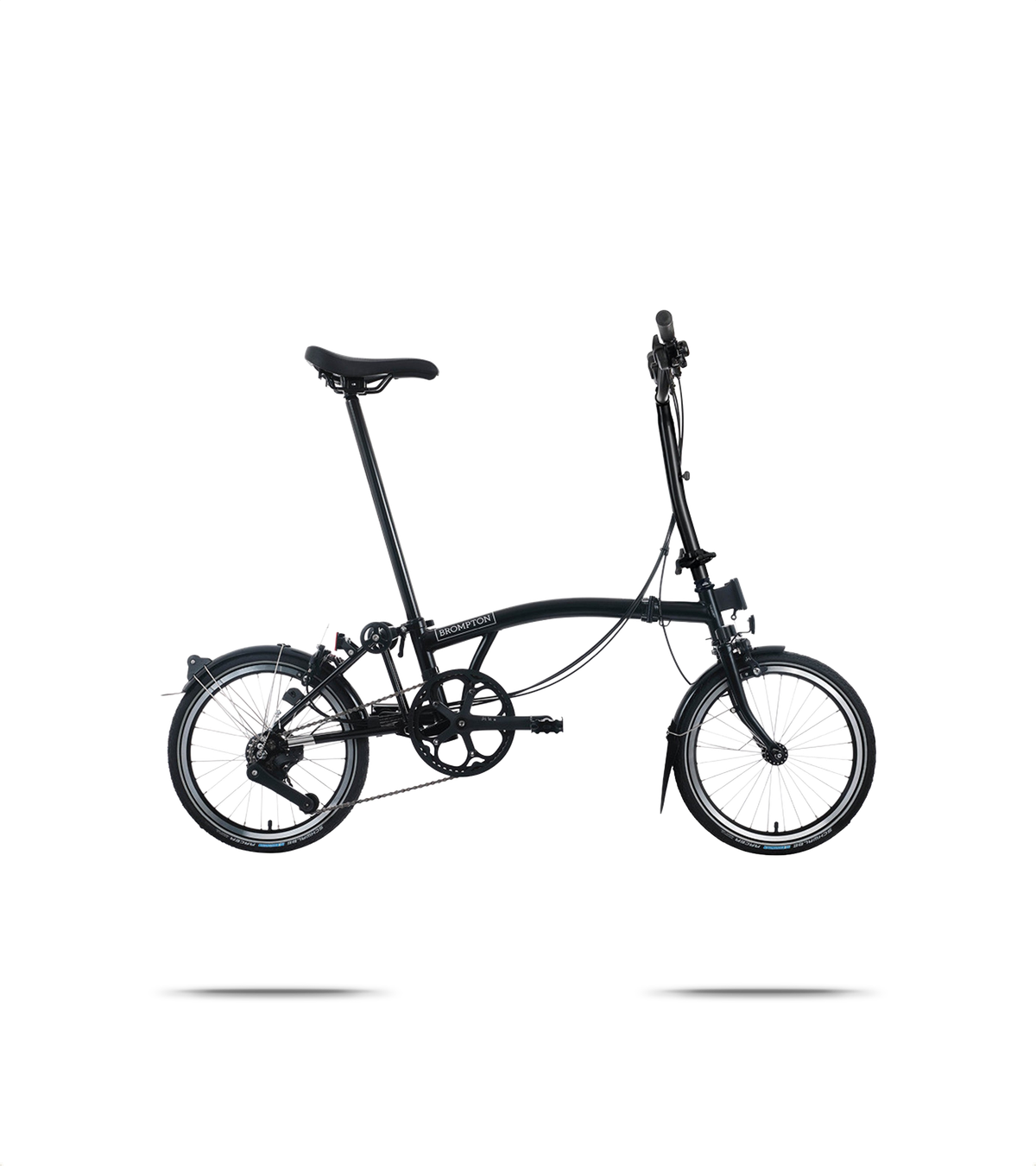 Brompton C Line 12 Speed Mid Bar Folding Bike | Sigma Sports