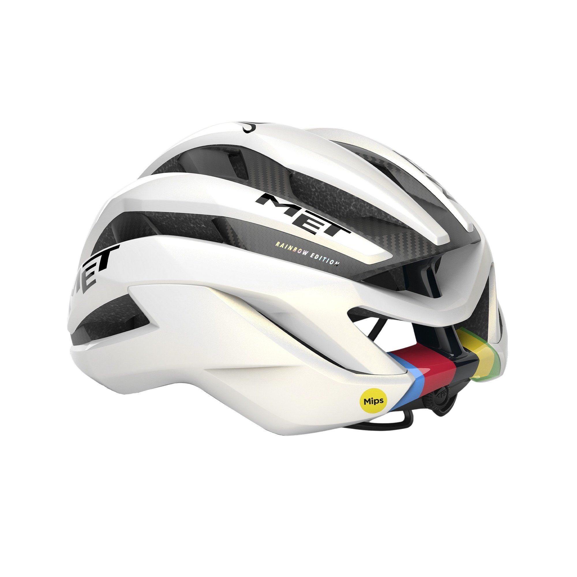 Trenta 3K Carbon Mips Airframe Road Helmet - Rainbow Edition