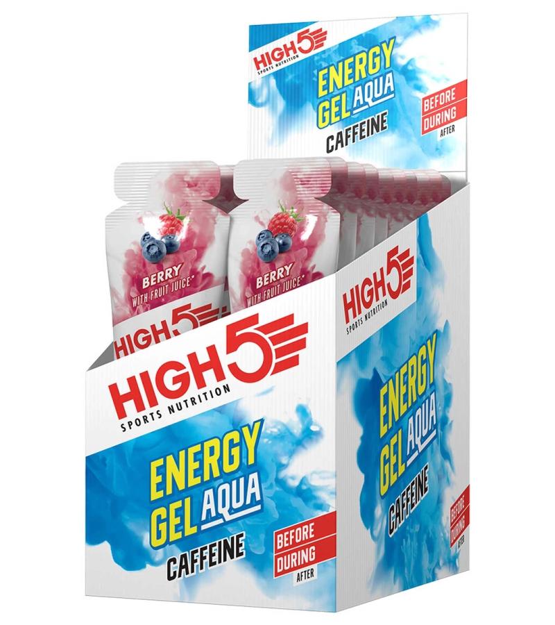 Energy Gel Aqua Caffeine Box 66g x 20 Gels