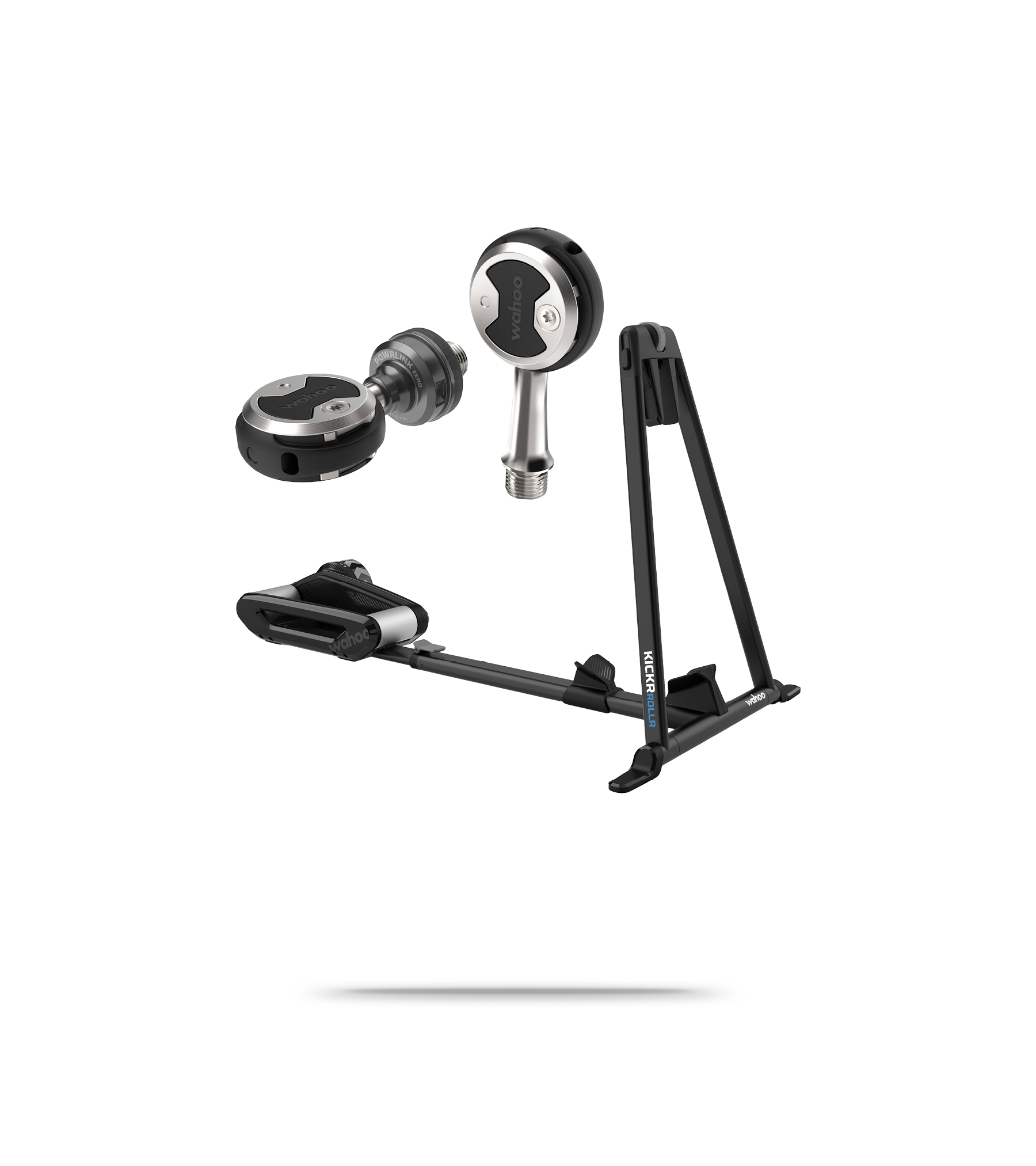 Wahoo KICKR ROLLR Smart Trainer & POWRLINK ZERO Left Sided Power
