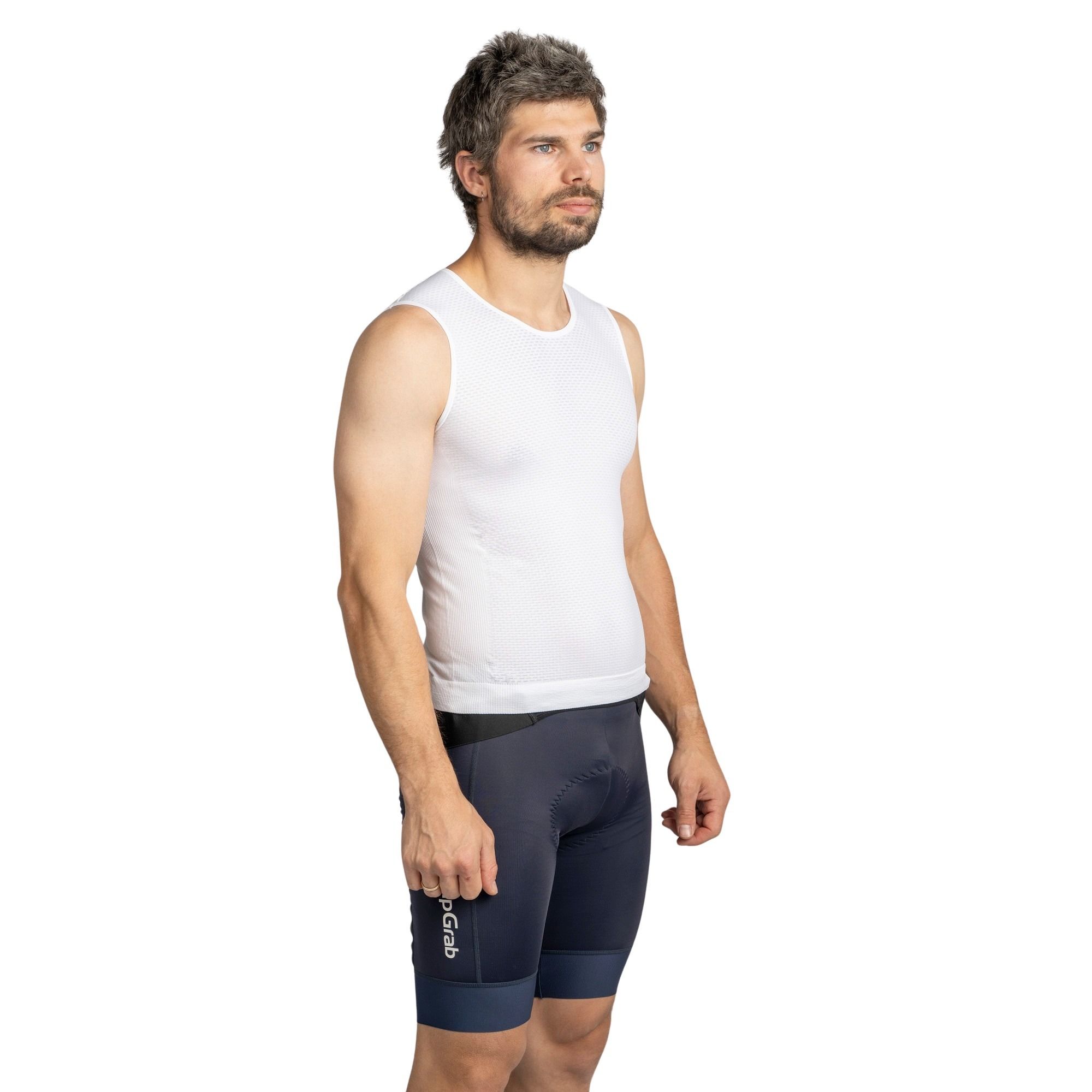 PACR Summer Men's Seamless  Sleeveless Cycling Base Layer