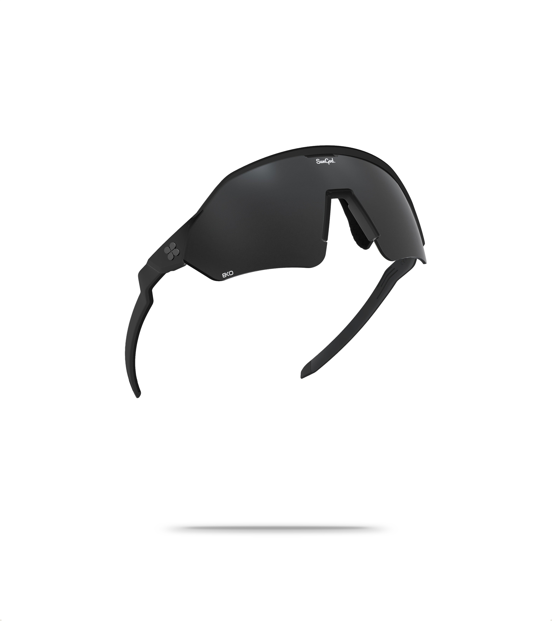 Matte Black - Smoke Lens