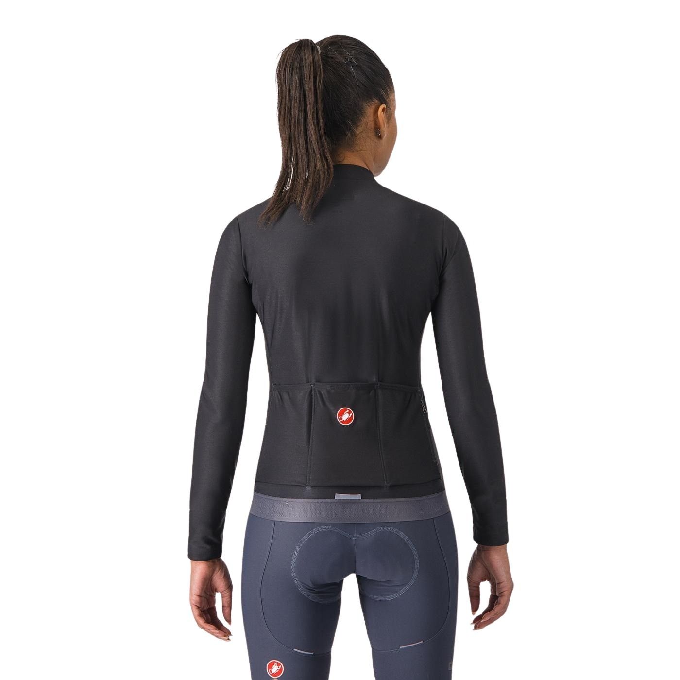 Women's Espresso Thermal Long Sleeve Jersey