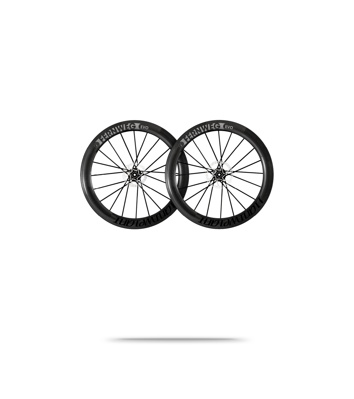 Lightweight Fernweg EVO 63mm Schwarz Edition Tubeless Disc Brake