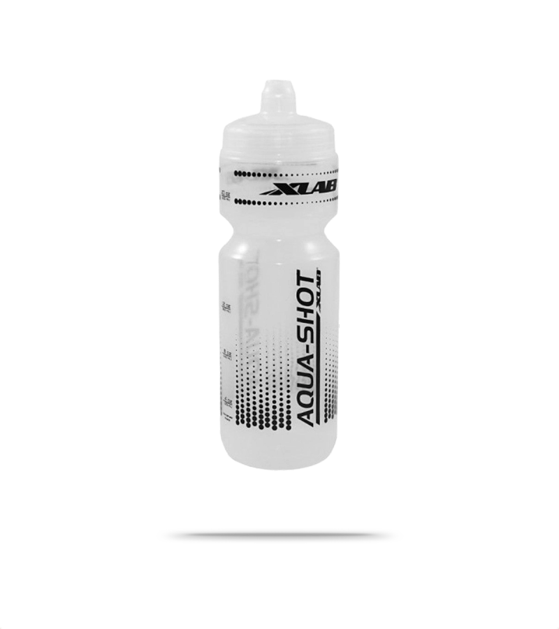 Aqua Shot 25oz Bottle with Clear Cap