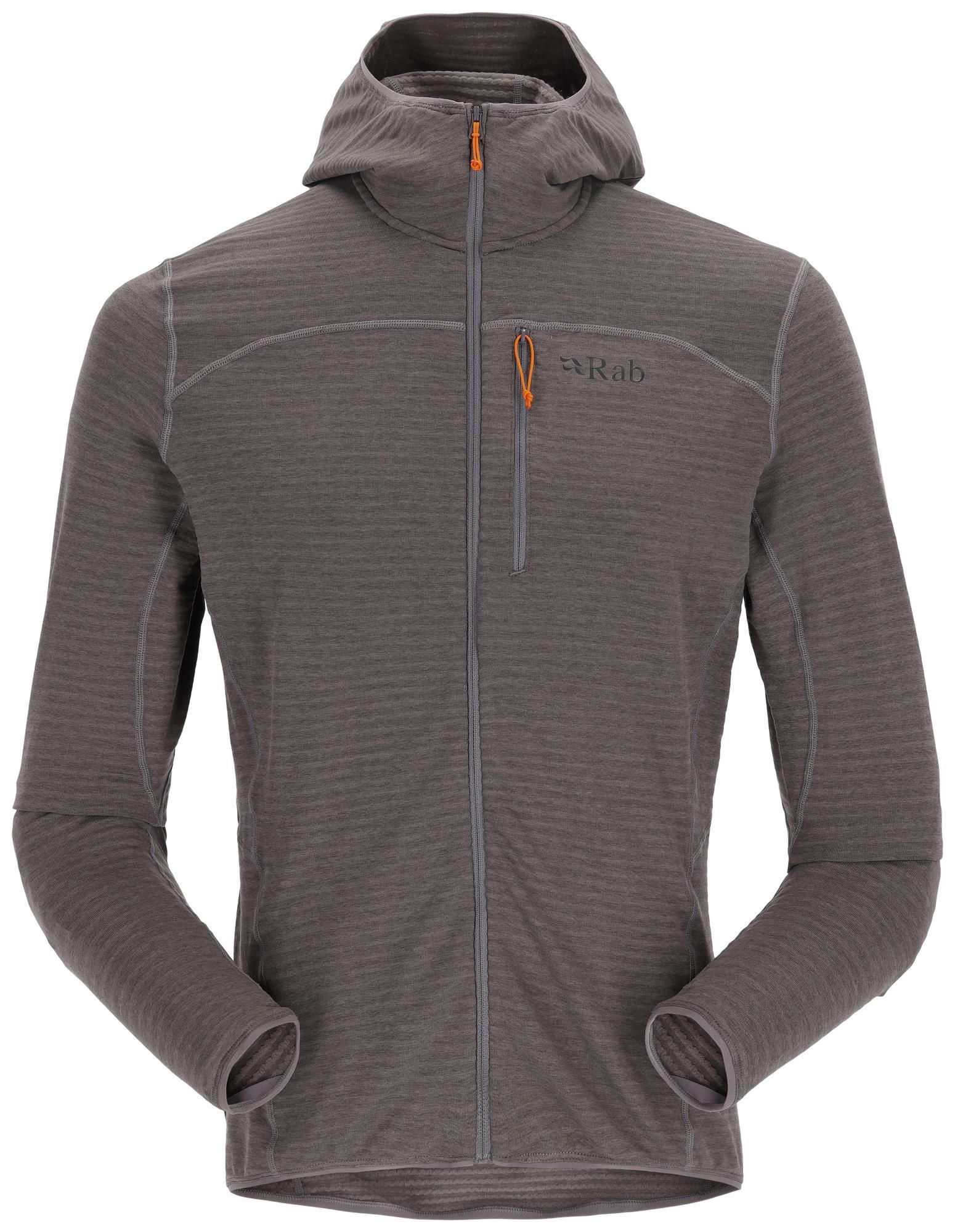 Ascendor Men's Fitted Light Zip-Up Hooded Jacket