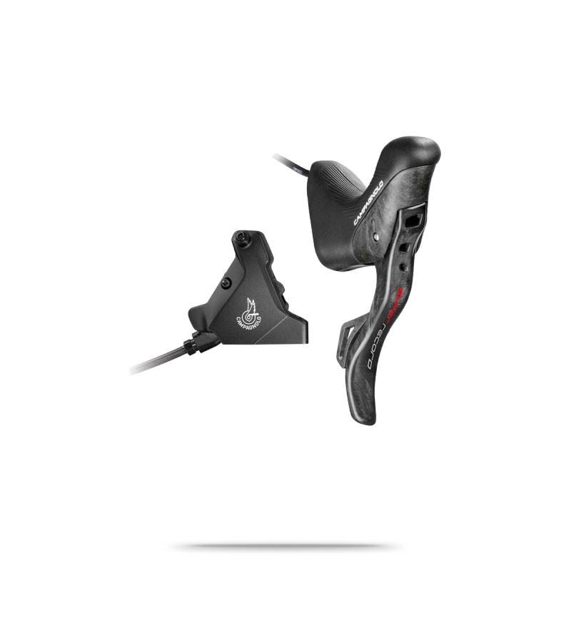 Super Record EPS 12 Speed Right Lever and 160 Rear Disc Caliper