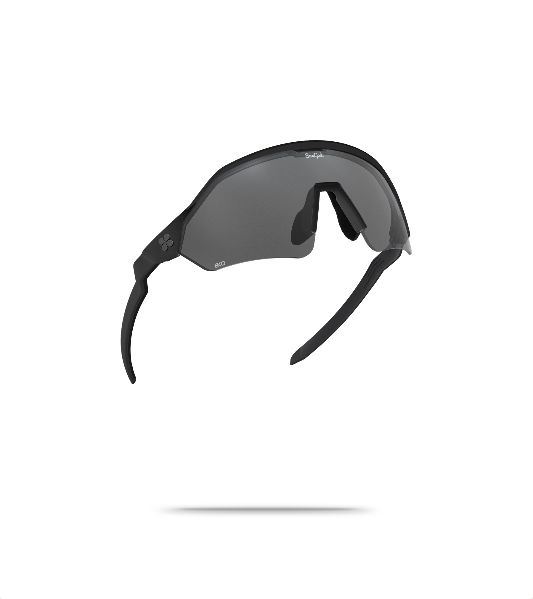 Matte Black - Iris Smoke Lens