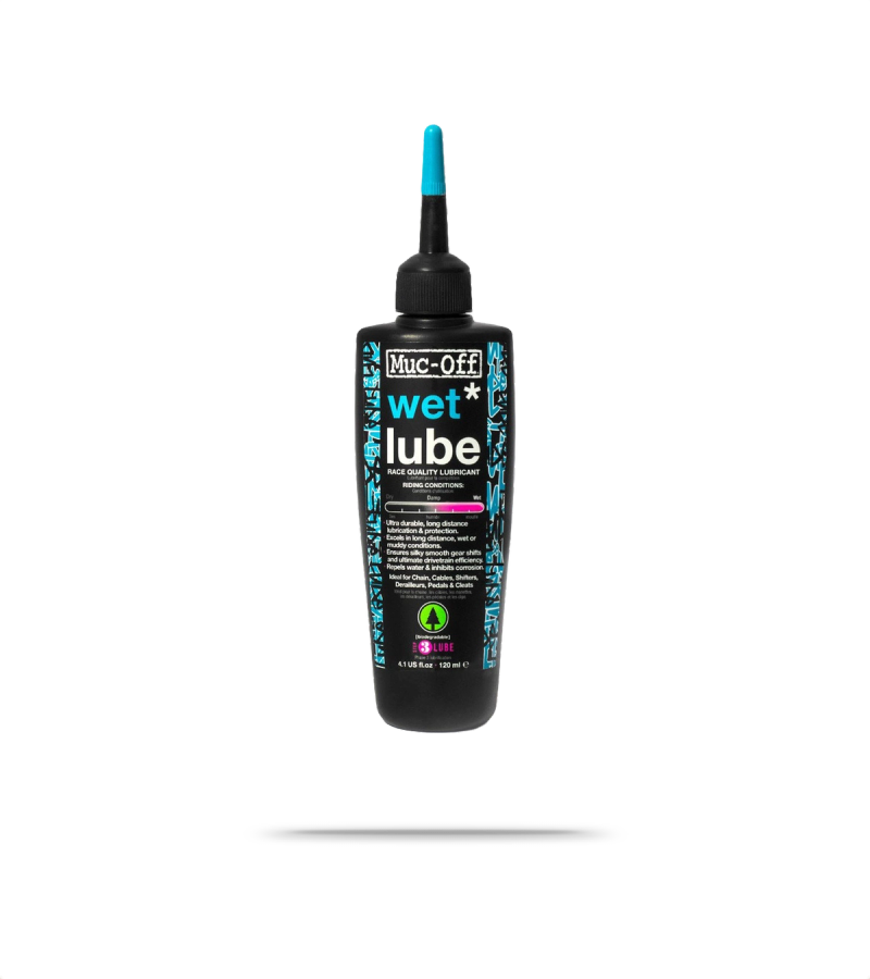 Wet Weather Lube for Bike Chains and Components 120ml
