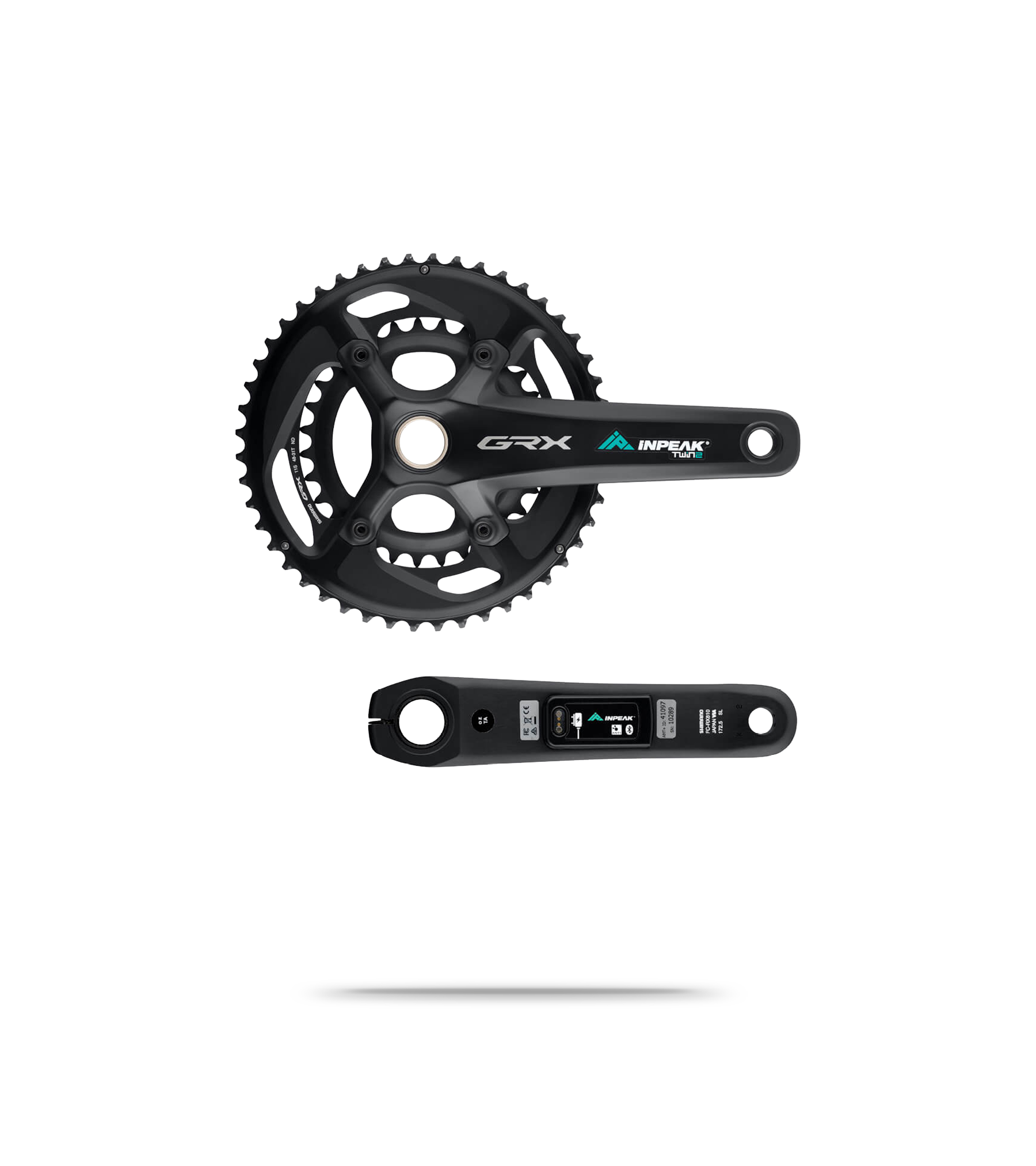TWiN2 GRX RX820 Dual Power Meter Chainset