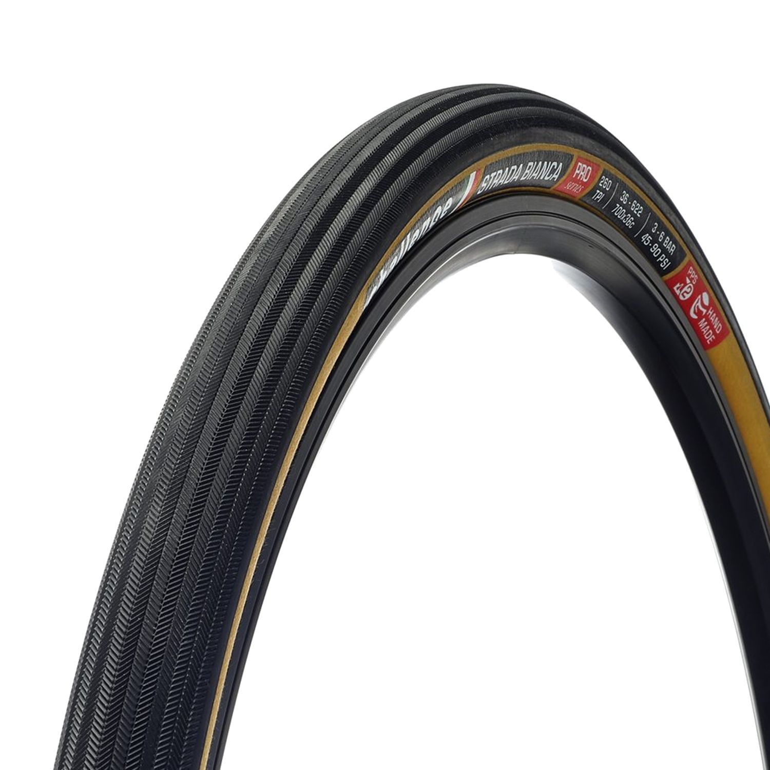 Strada Bianca Handmade Tubeless Ready All Road Clincher Bike Tyre