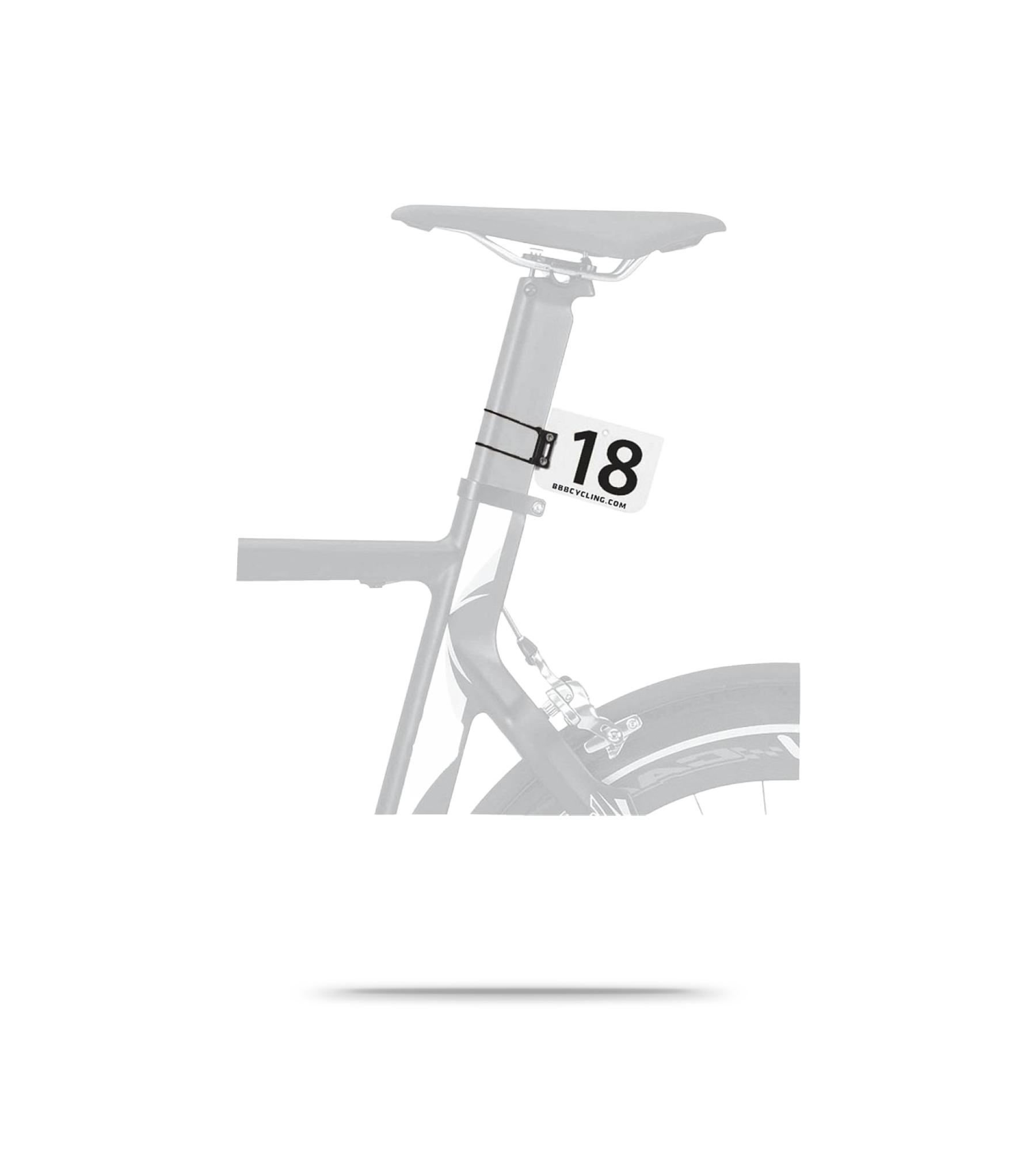 AeroFix Number Plate Mount For Aero Posts