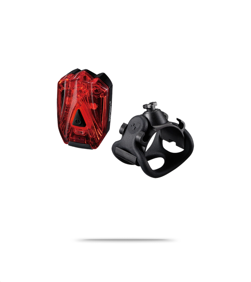 Lava Super Bright Micro USB Rear Light with QR Bracket