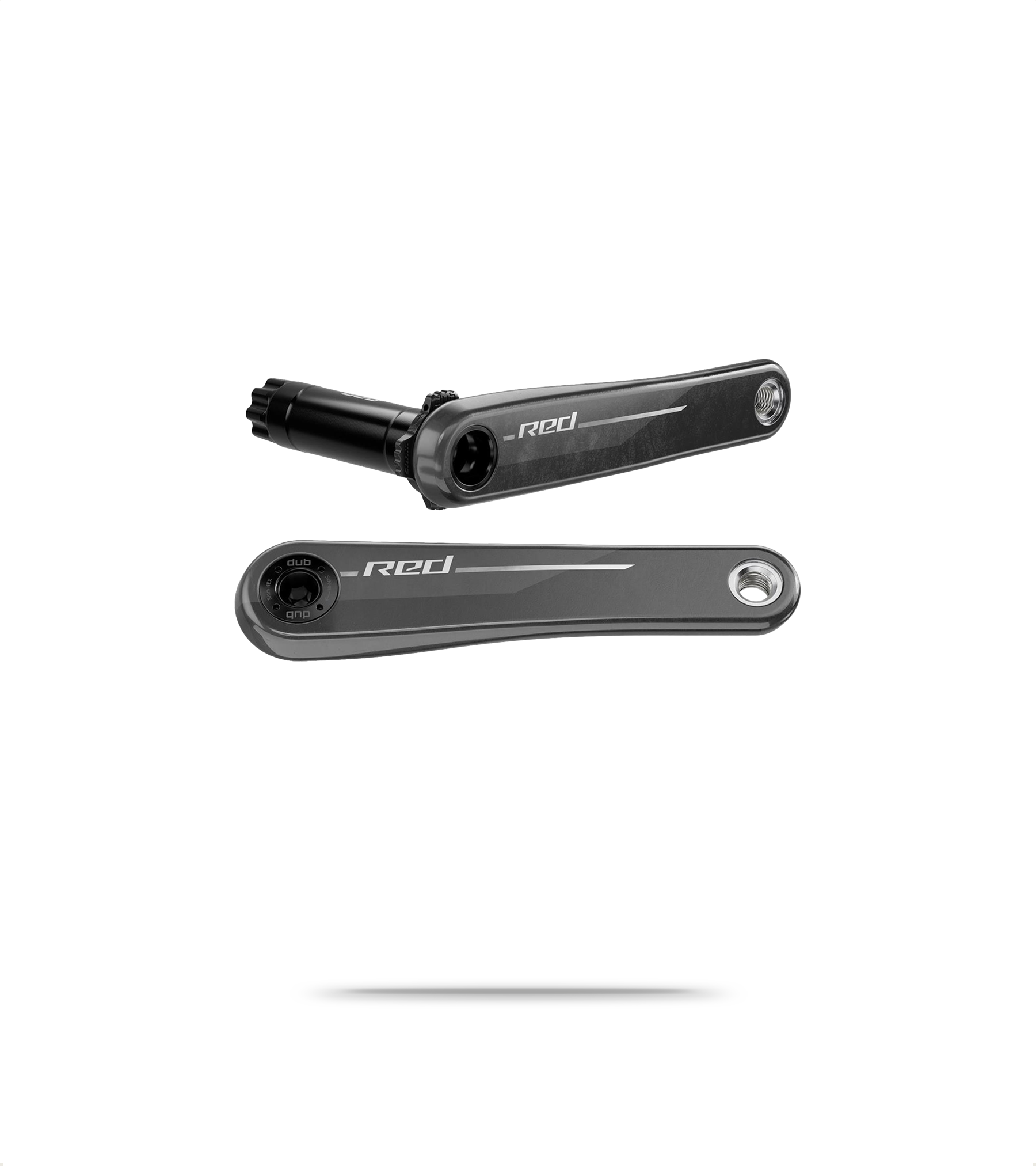 Red E1 Crank Arm Assembly