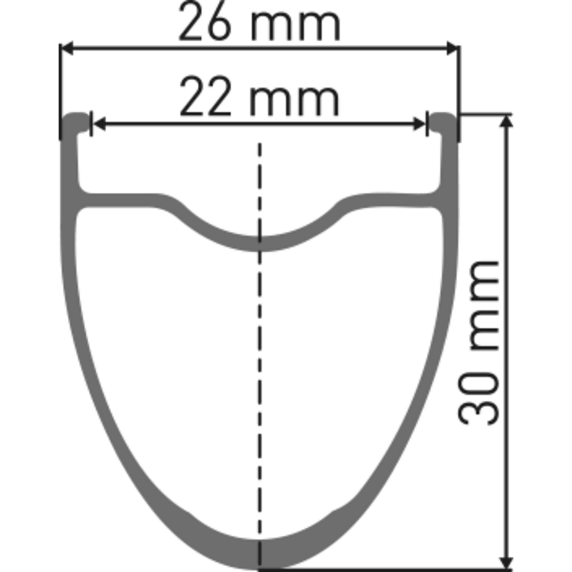 A 1800 SPLINE 30 Clincher Disc Rear Wheel