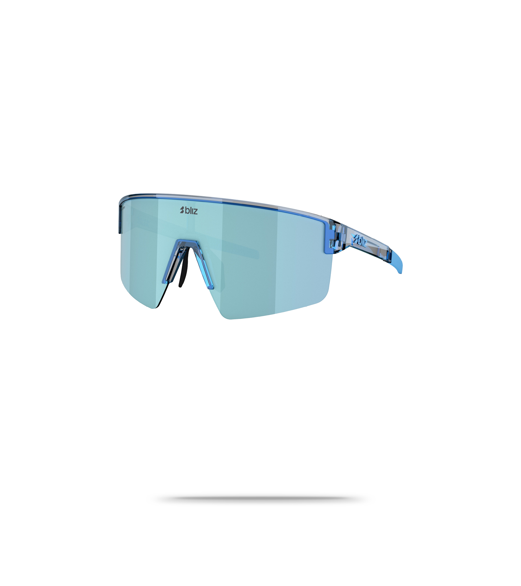 Transparent Blue - Ice Blue Lens