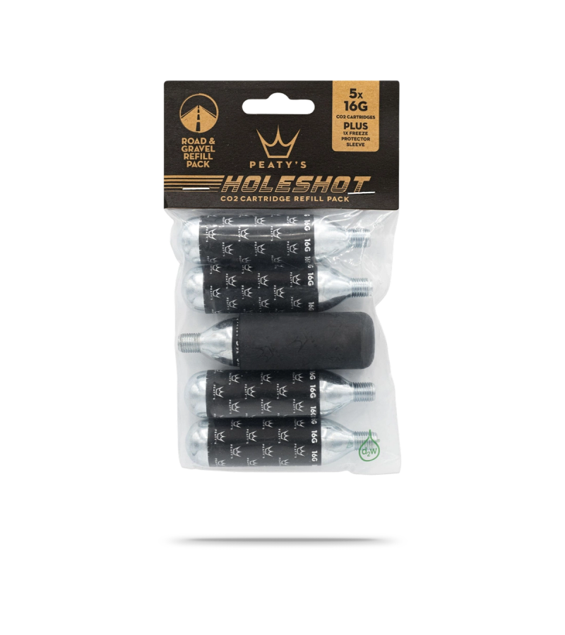 Holeshot CO2 Cartridge Refill 5 Pack 16g