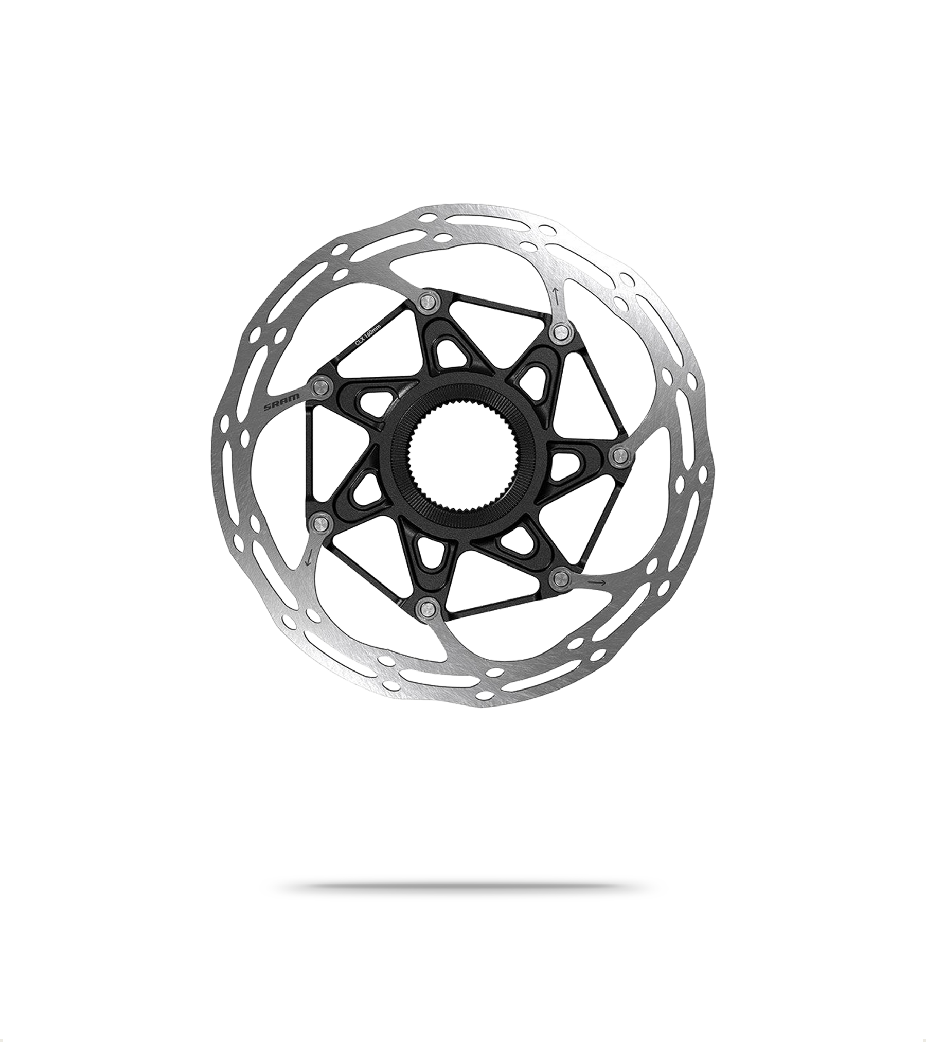 Centerline 2 Piece Center-Lock Rounded Disc Brake Rotor