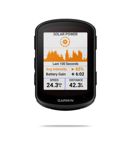 Edge 840 Solar GPS Cycling Computer With Handlebar Mount