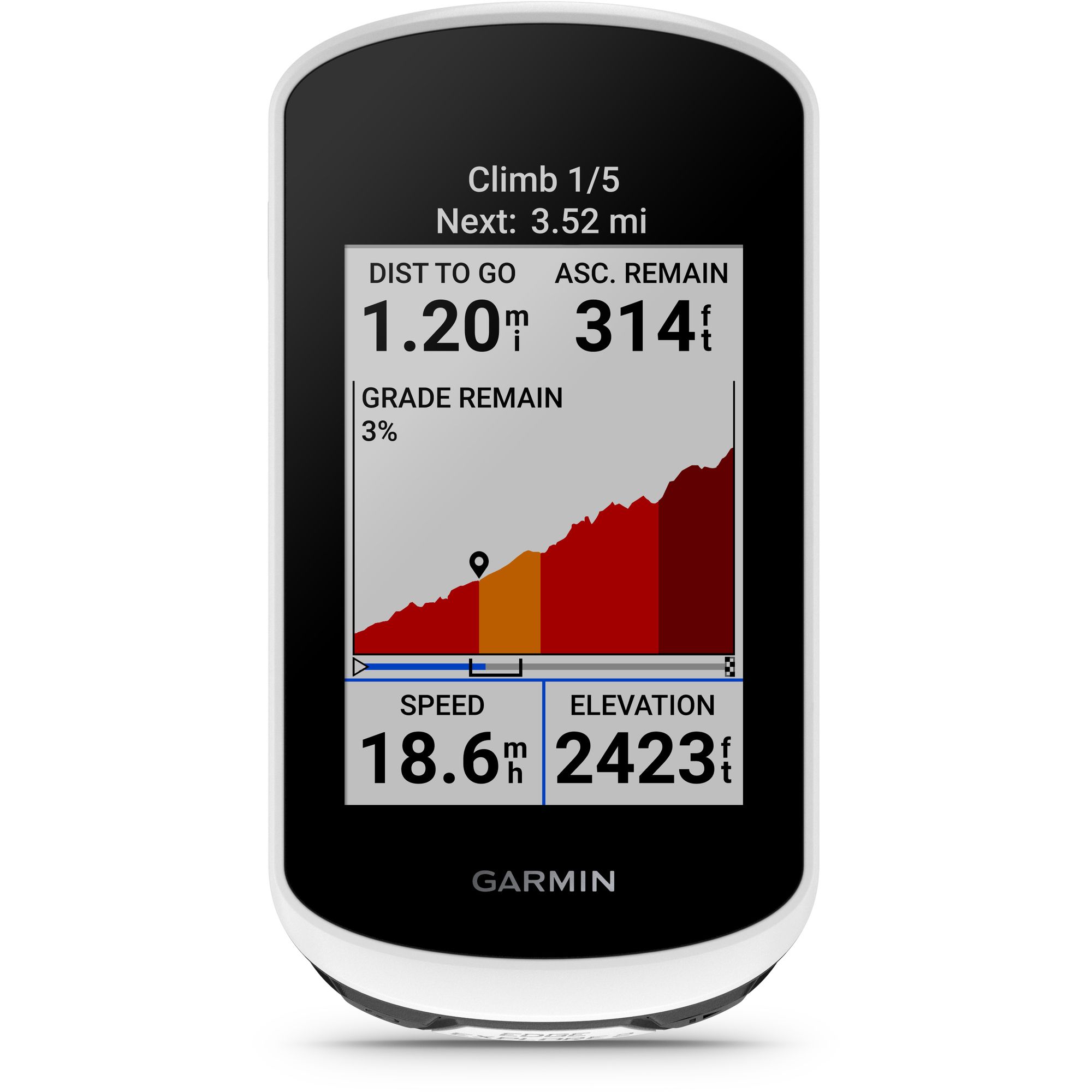 Edge Explore 2 GPS Cycling Computer With Handlebar Mount