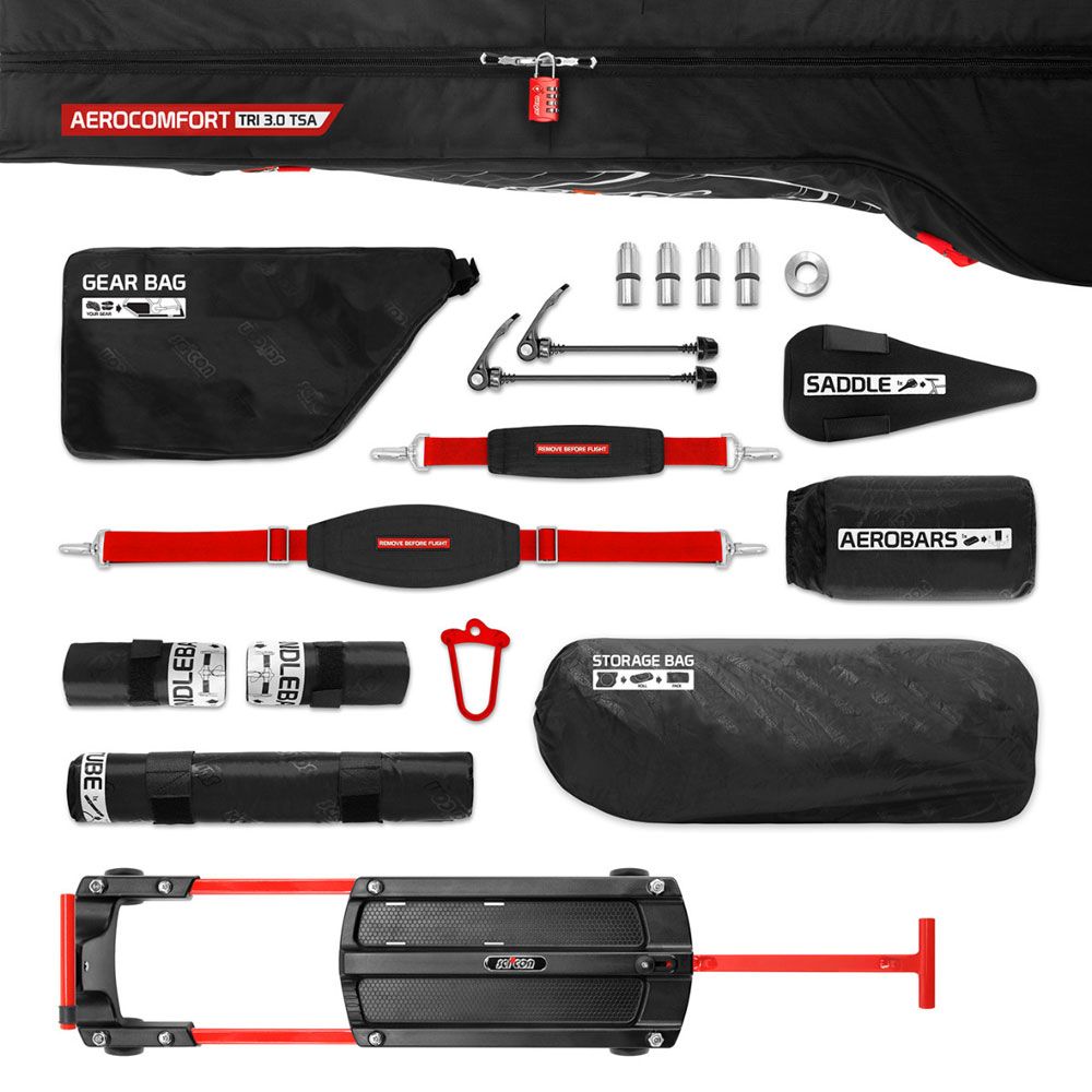 AeroComfort Triathlon 3.0 TSA Bike Travel Bag
