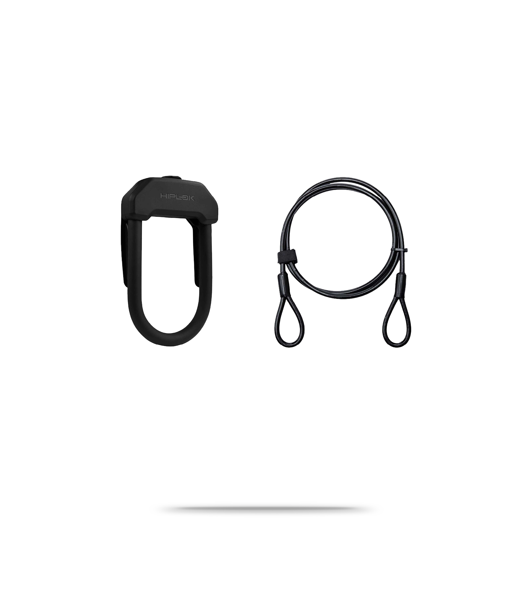 DX+ D-Lock with Cable Sold Secure Gold