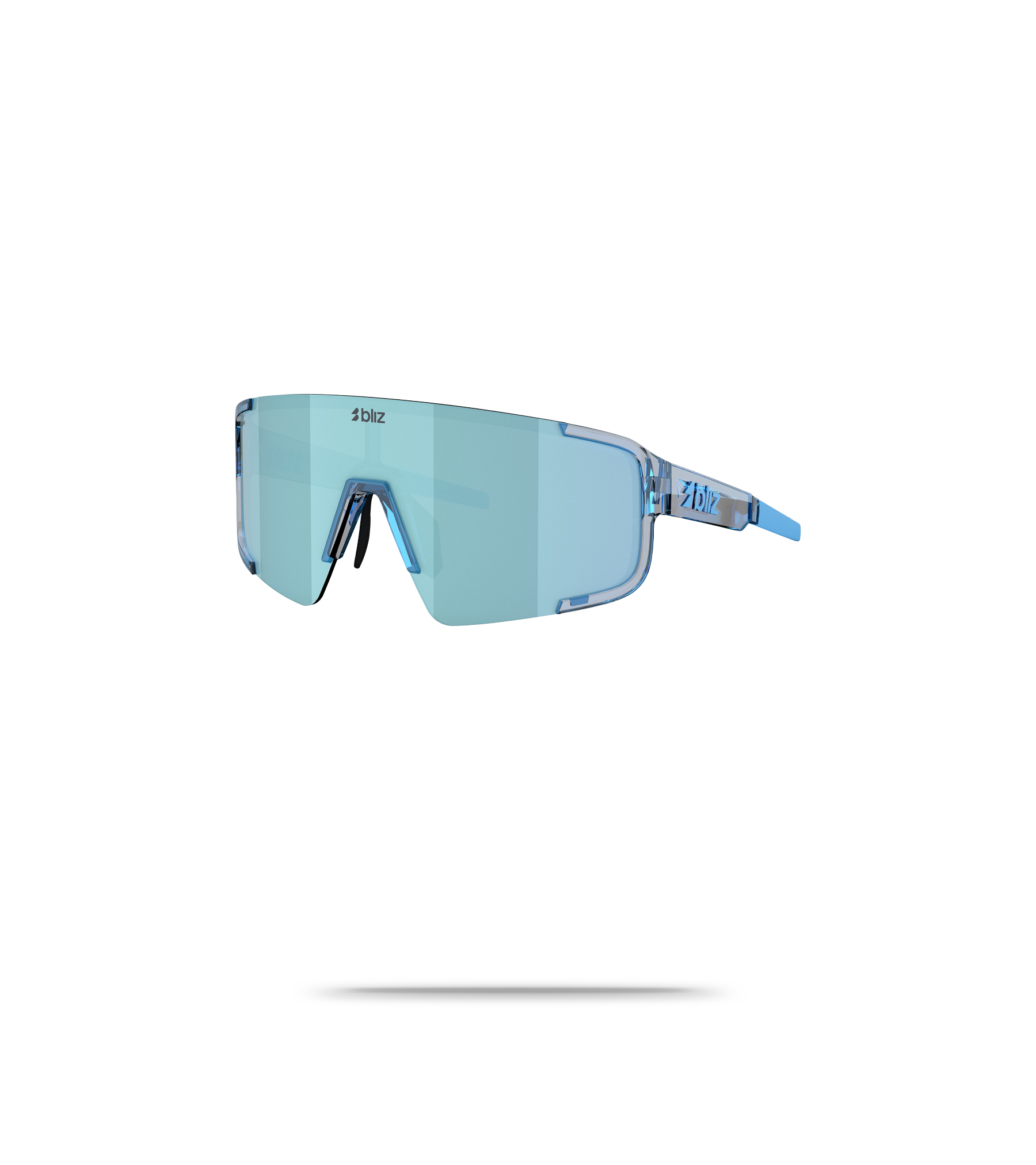 Transparent Blue - Ice Blue Lens