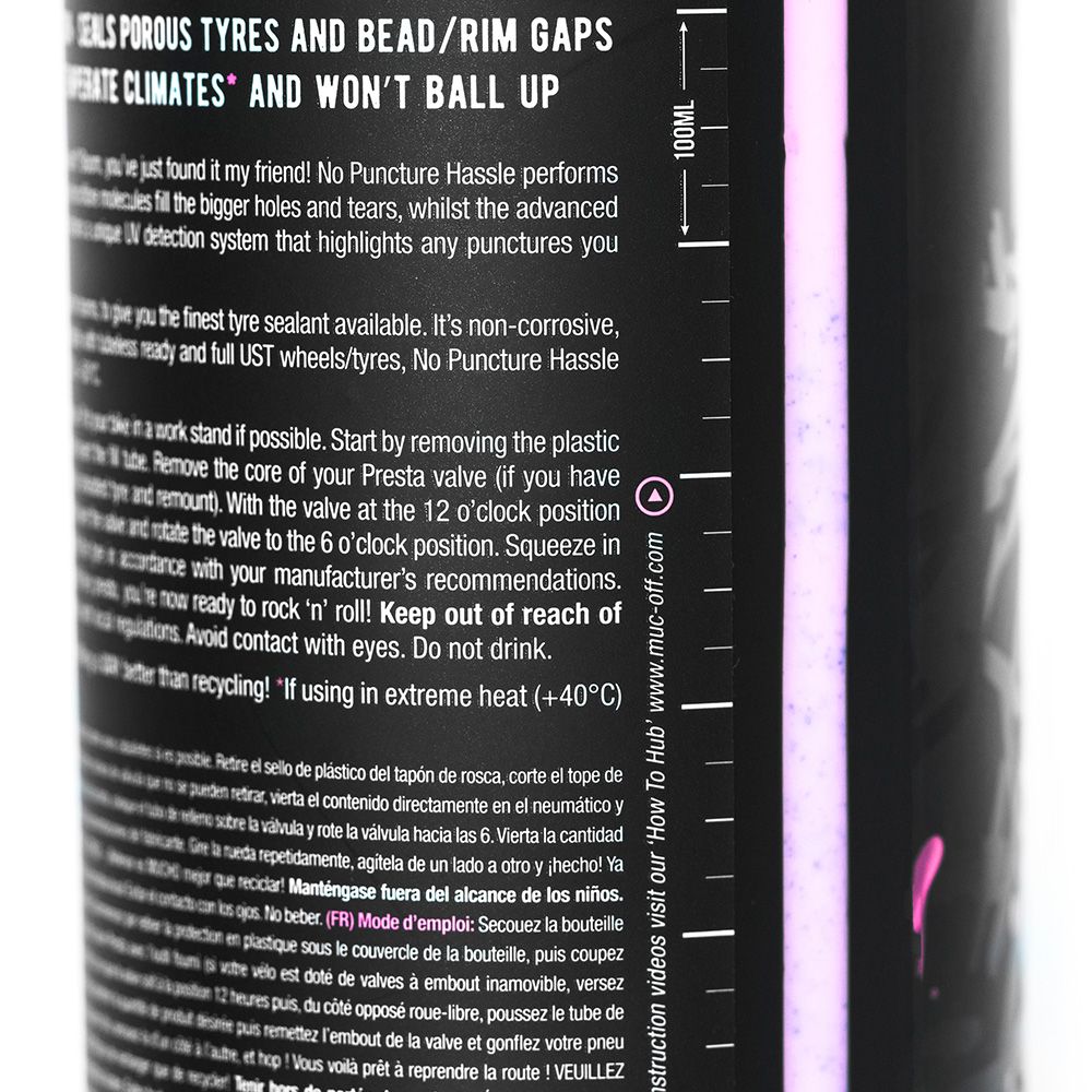 No Puncture Hassle MTB Tubeless Sealant